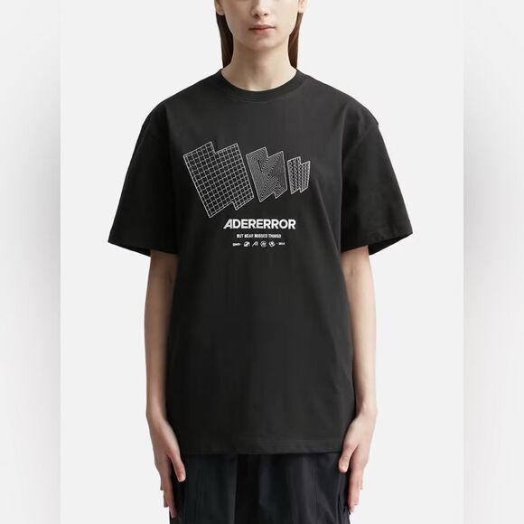 Ader error unisex Wave Logo T Shirt • Small - Picture 1 of 6